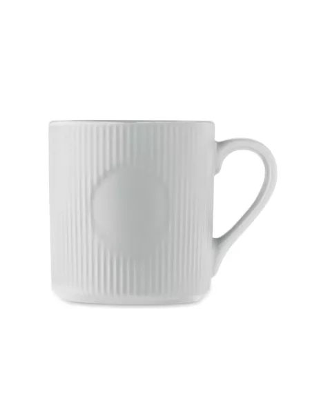 Ribbed ceramic mug mat 340 ml RIBMUG