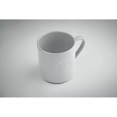 Ribbed ceramic mug mat 340 ml RIBMUG