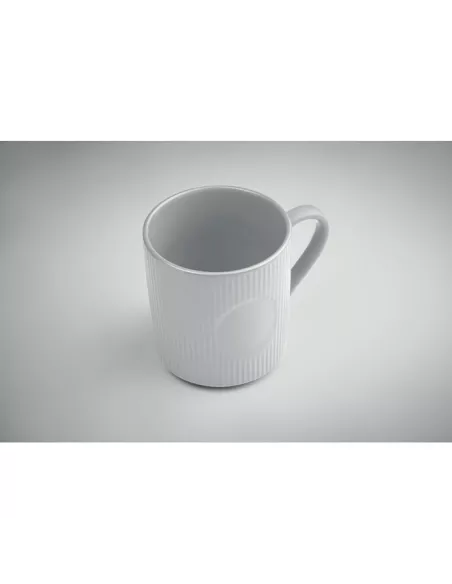 Ribbed ceramic mug mat 340 ml RIBMUG