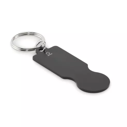 Key ring with trolley token TOKLEY