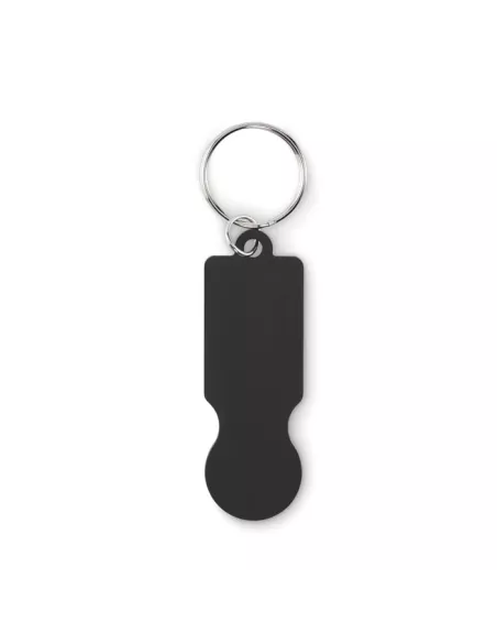 Key ring with trolley token TOKLEY