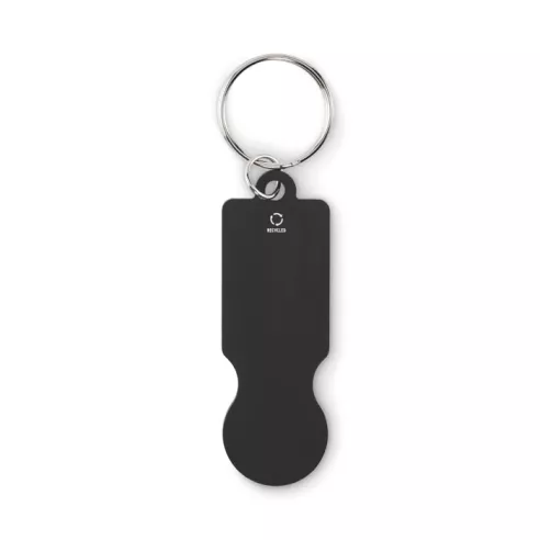 Key ring with trolley token TOKLEY