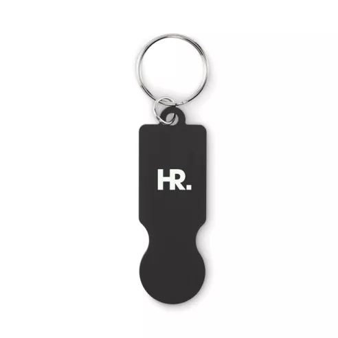 Key ring with trolley token TOKLEY
