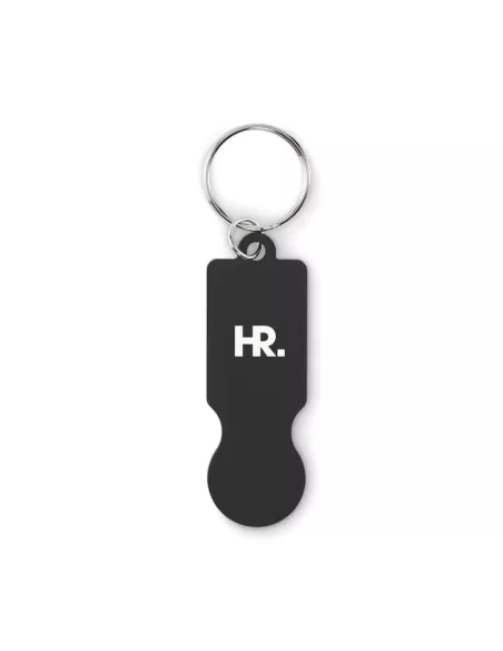 Key ring with trolley token TOKLEY