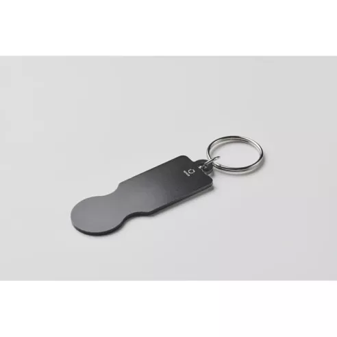 Key ring with trolley token TOKLEY