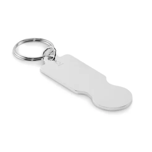 Key ring with trolley token TOKLEY
