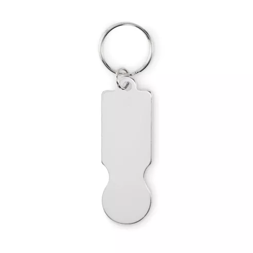 Key ring with trolley token TOKLEY