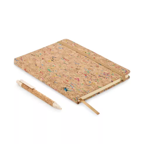 A5 cork coloured notebook CORNOTA