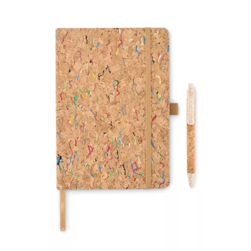 A5 cork coloured notebook CORNOTA