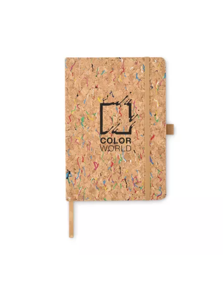 A5 cork coloured notebook CORNOTA