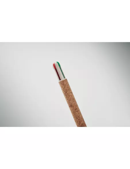 Cork 4-colour ink ball pen ARBOCHO