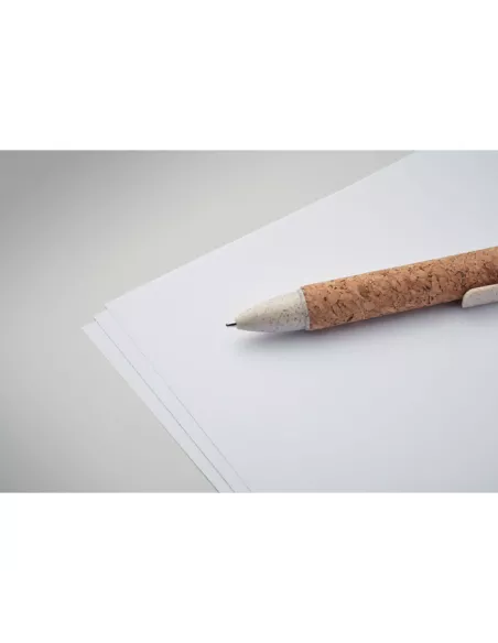 Cork 4-colour ink ball pen ARBOCHO
