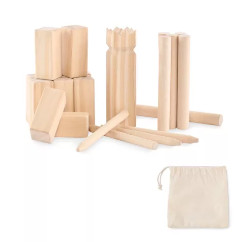 Pinewood outdoor throwing game KING PETIT