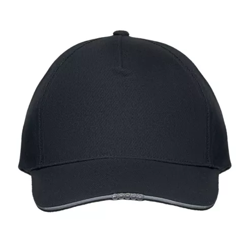 5 panel LED cotton cap 220gr/m² LUZCAP
