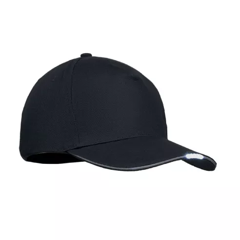 5 panel LED cotton cap 220gr/m² LUZCAP