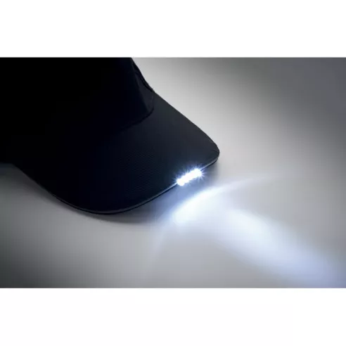 5 panel LED cotton cap 220gr/m² LUZCAP