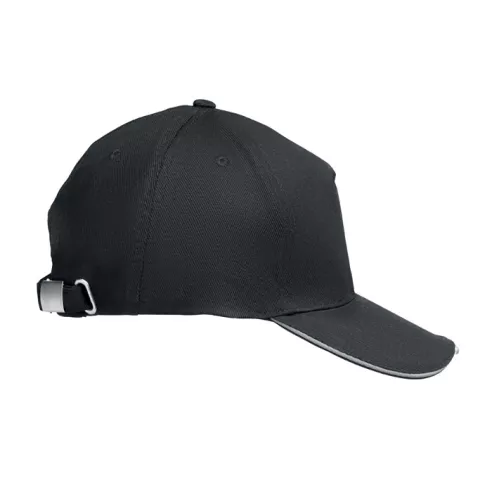5 panel LED cotton cap 220gr/m² LUZCAP