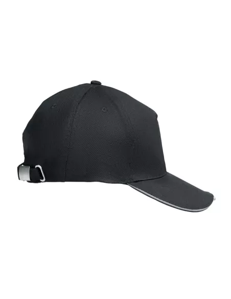 5 panel LED cotton cap 220gr/m² LUZCAP