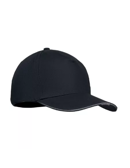 5 panel LED cotton cap 220gr/m² LUZCAP