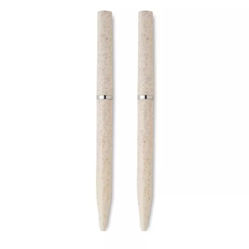 Wheat straw/ABS twist pen set PEAT