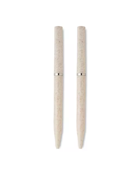 Wheat straw/ABS twist pen set PEAT