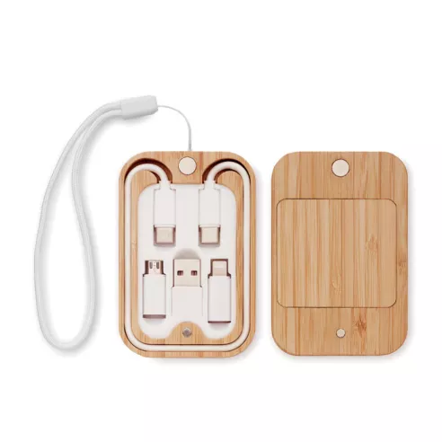 15W wireless charger in bamboo CHARGOO