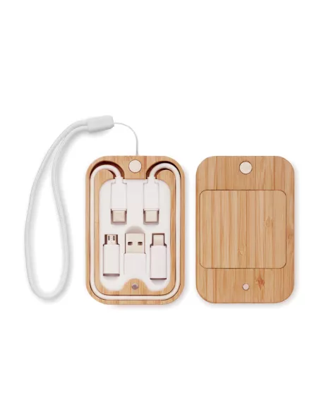 15W wireless charger in bamboo CHARGOO