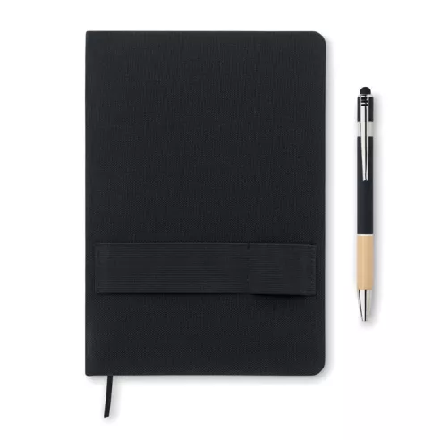 A5 RPET notebook with pen NOTA