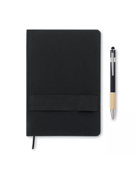 A5 RPET notebook with pen NOTA
