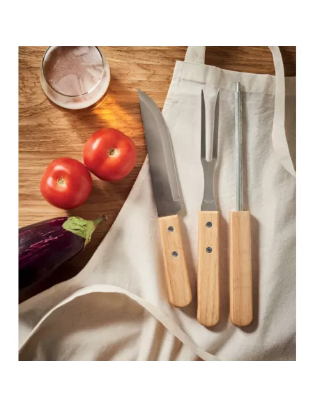 Stainless steel barbecue tools TOOLDERA