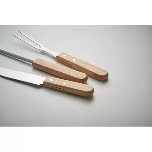 Stainless steel barbecue tools TOOLDERA