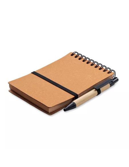 Recycled notebook with ball pen NOTIE