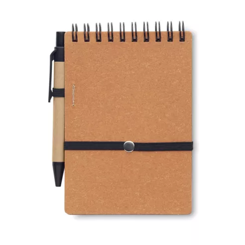 Recycled notebook with ball pen NOTIE