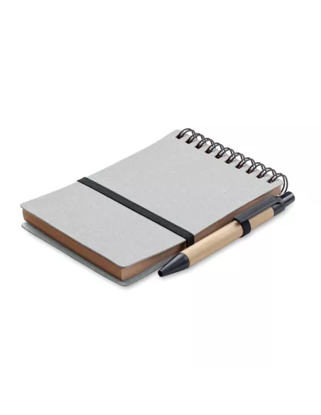 Recycled notebook with ball pen NOTIE