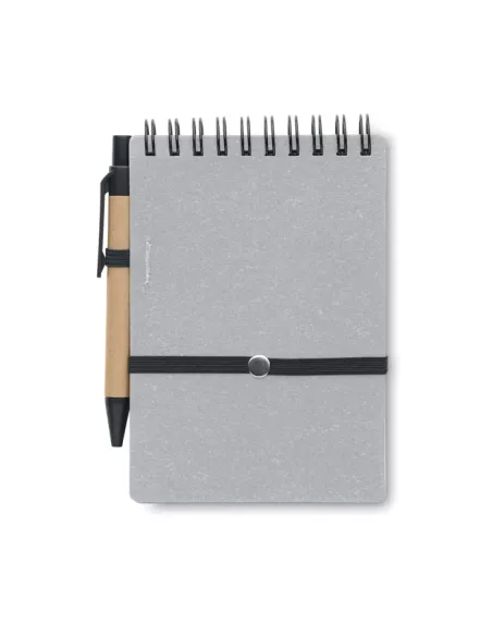 Recycled notebook with ball pen NOTIE