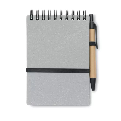 Recycled notebook with ball pen NOTIE
