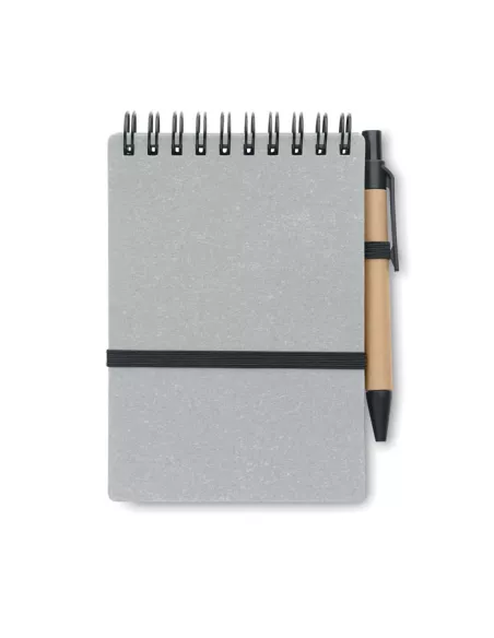 Recycled notebook with ball pen NOTIE
