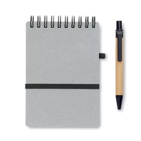 Recycled notebook with ball pen NOTIE