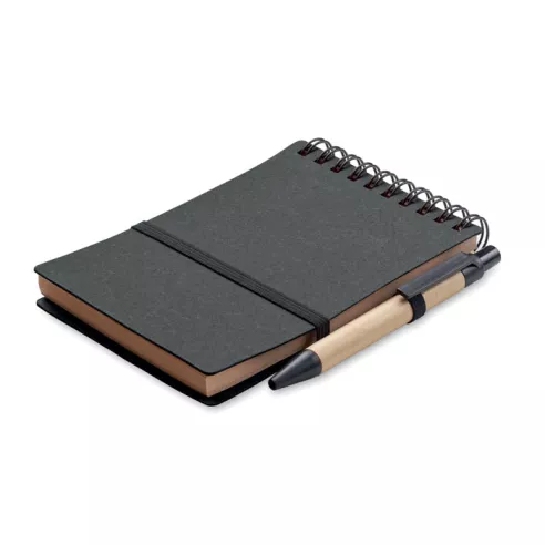 Recycled notebook with ball pen NOTIE