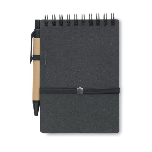 Recycled notebook with ball pen NOTIE