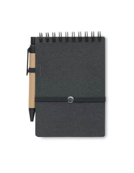 Recycled notebook with ball pen NOTIE