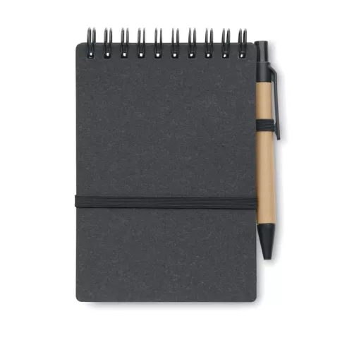 Recycled notebook with ball pen NOTIE