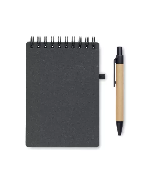 Recycled notebook with ball pen NOTIE