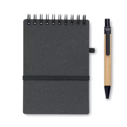 Recycled notebook with ball pen NOTIE