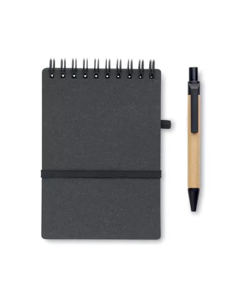 Recycled notebook with ball pen NOTIE
