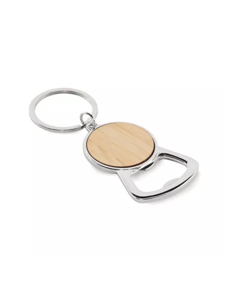 Recycled aluminium key ring KEYPOP