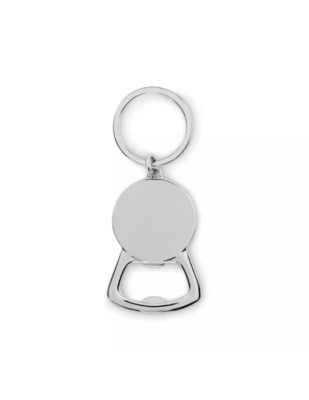 Recycled aluminium key ring KEYPOP