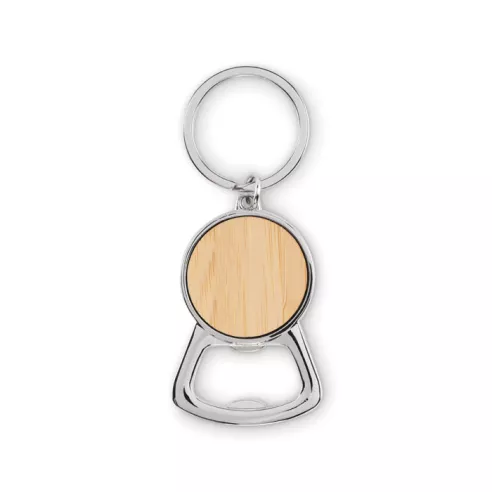 Recycled aluminium key ring KEYPOP
