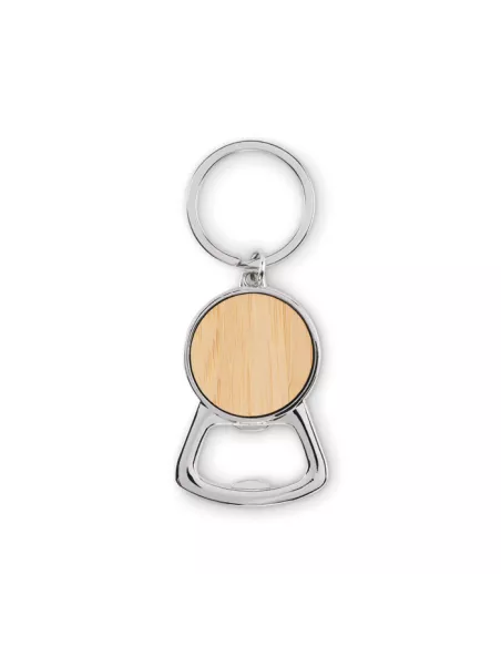 Recycled aluminium key ring KEYPOP