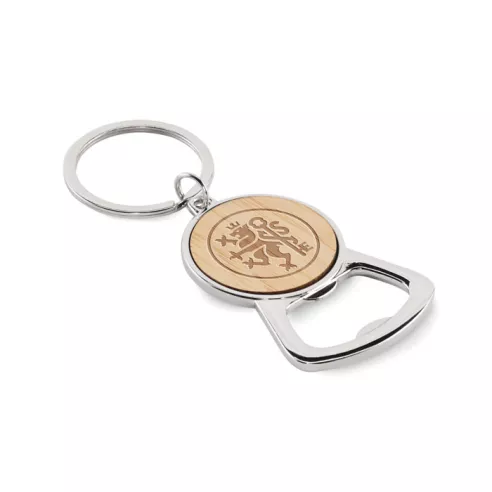 Recycled aluminium key ring KEYPOP